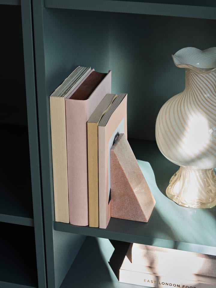 Jarl boekensteun 2-pack, Rose marble Broste Copenhagen