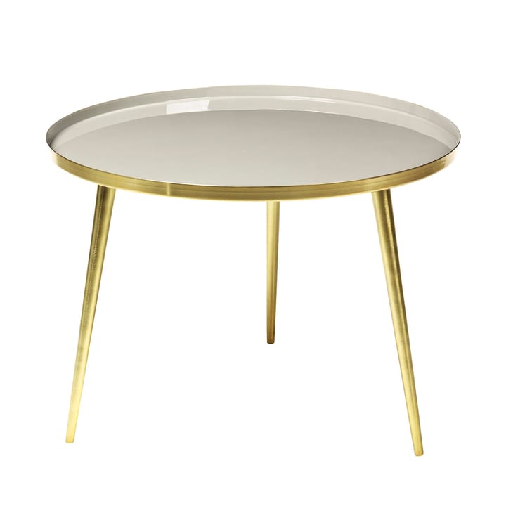 Jelva tafel simply taupe-brass - Ø 57 cm. - Broste Copenhagen