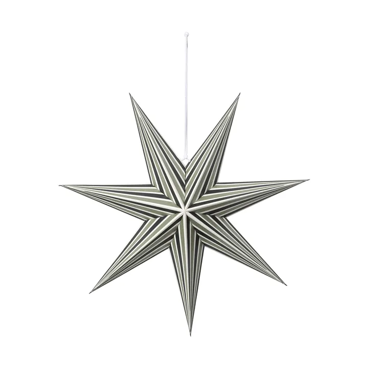 Joy adventsster - Deep Forest-Light Sage, M - Broste Copenhagen