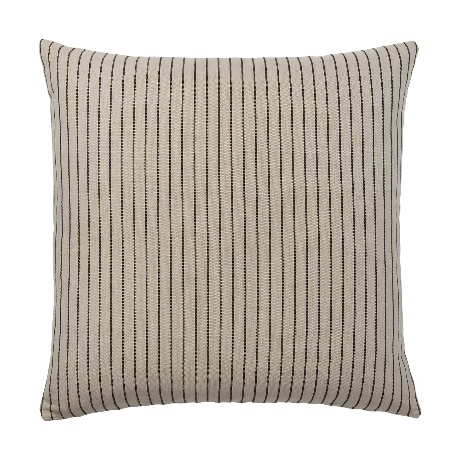Karen kussenhoes, Light beige-black, 60x60 cm Broste Copenhagen