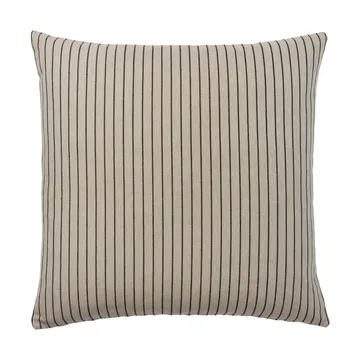 Karen kussenhoes - Light beige-black, 60x60 cm - Broste Copenhagen