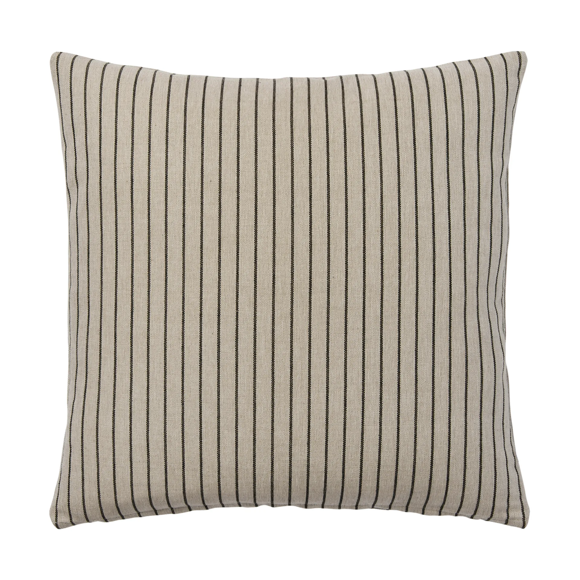Karen kussenhoes, Light beige-zwart, 50x50 cm Broste Copenhagen
