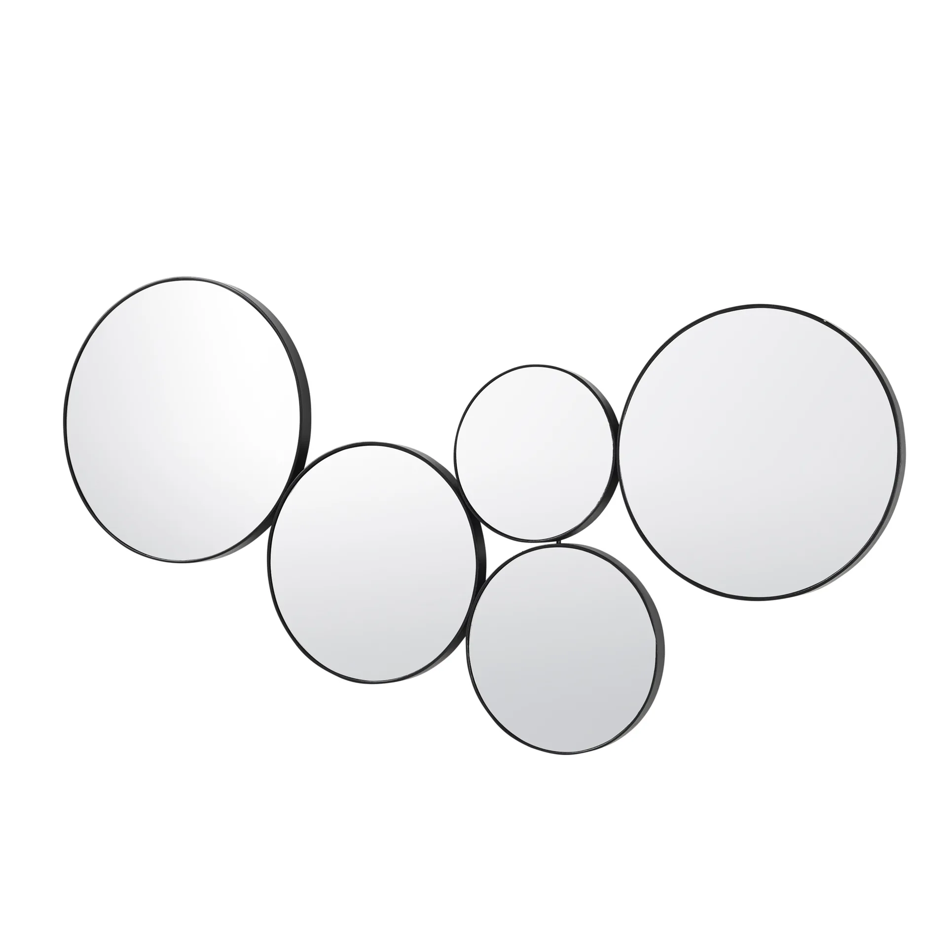 Kunst spiegel, zwart Broste Copenhagen