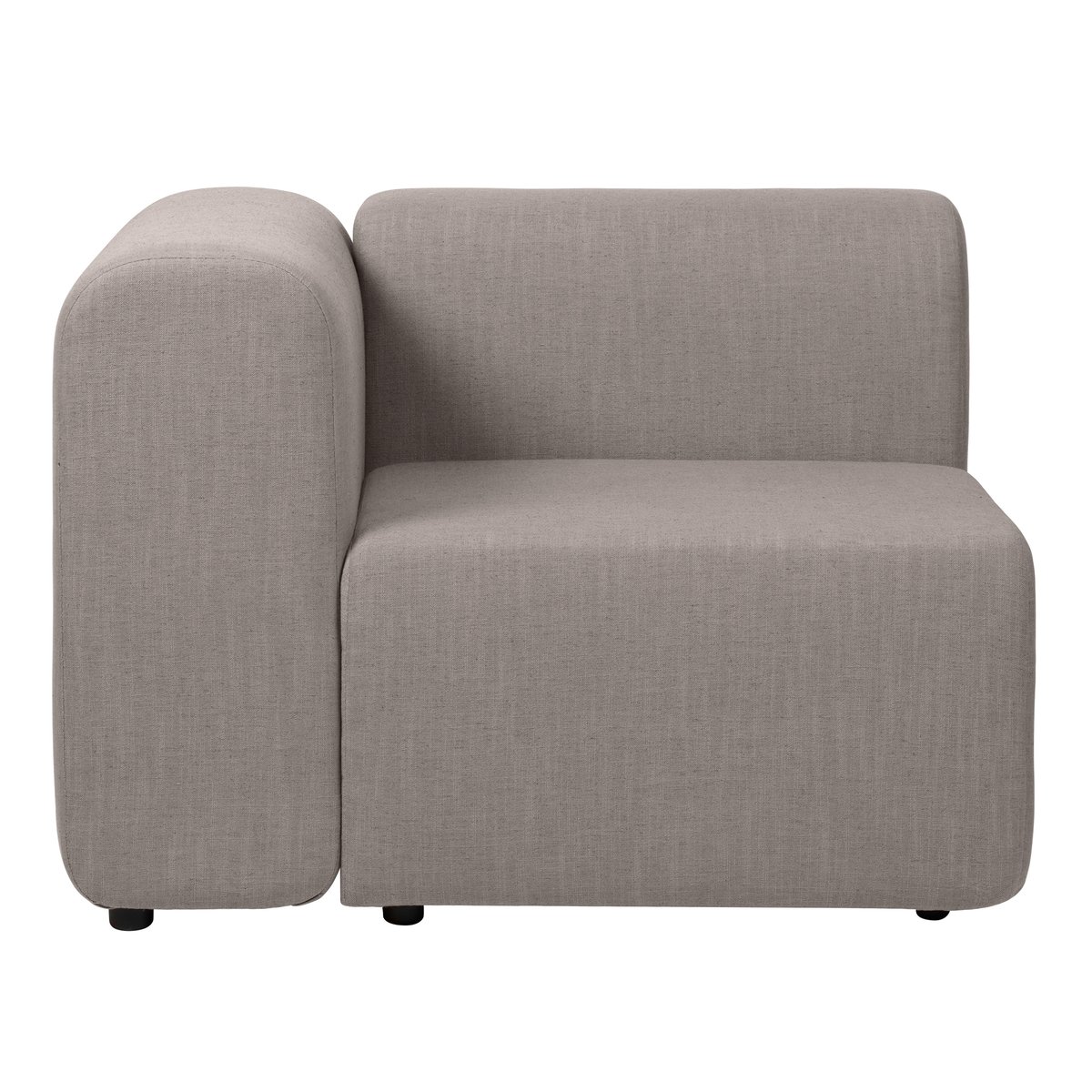 Broste Copenhagen Lagoon hoekmodule rechts Latte | Scandinavisch Interieur | Bankstellen | Grijs