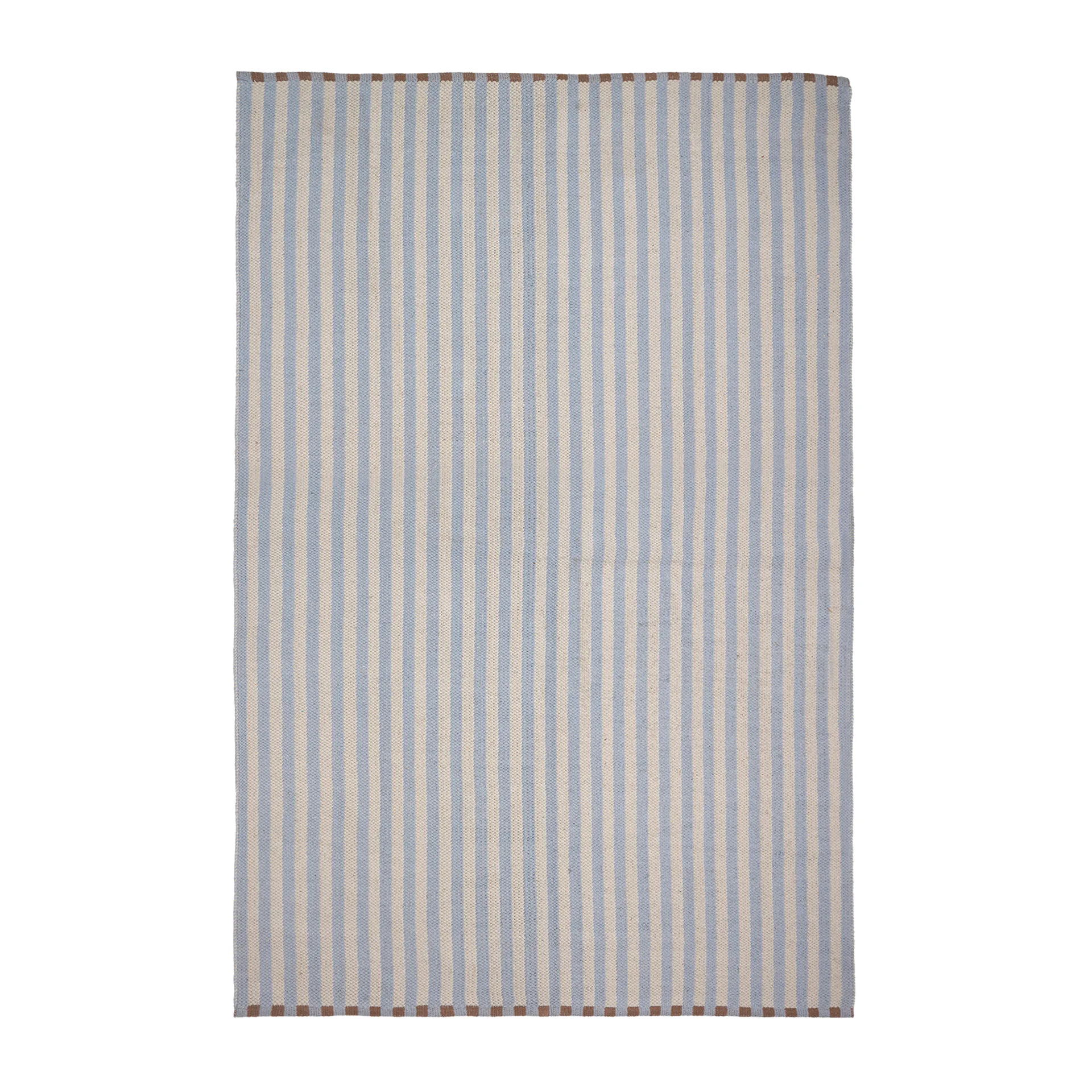 Lamel vloerkleed 140x200 cm, Serenity blue-light warm grey Broste Copenhagen