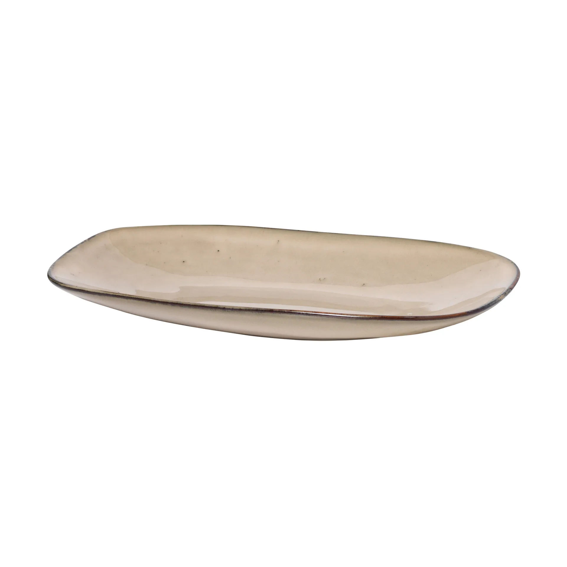 Larni bord 16x26,5 cm, Beige Broste Copenhagen