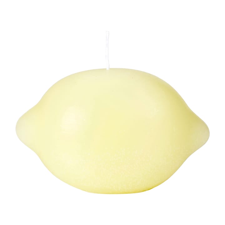 Lemon kaars 8,5 cm - Pastel yellow - Broste Copenhagen