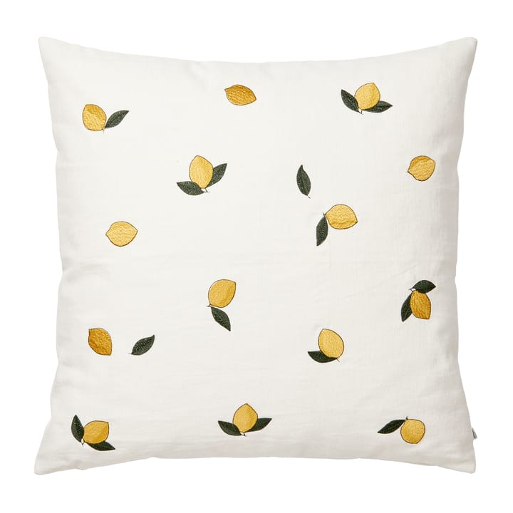 Lemon kussenhoes 50x50 cm - Golden yellow - Broste Copenhagen