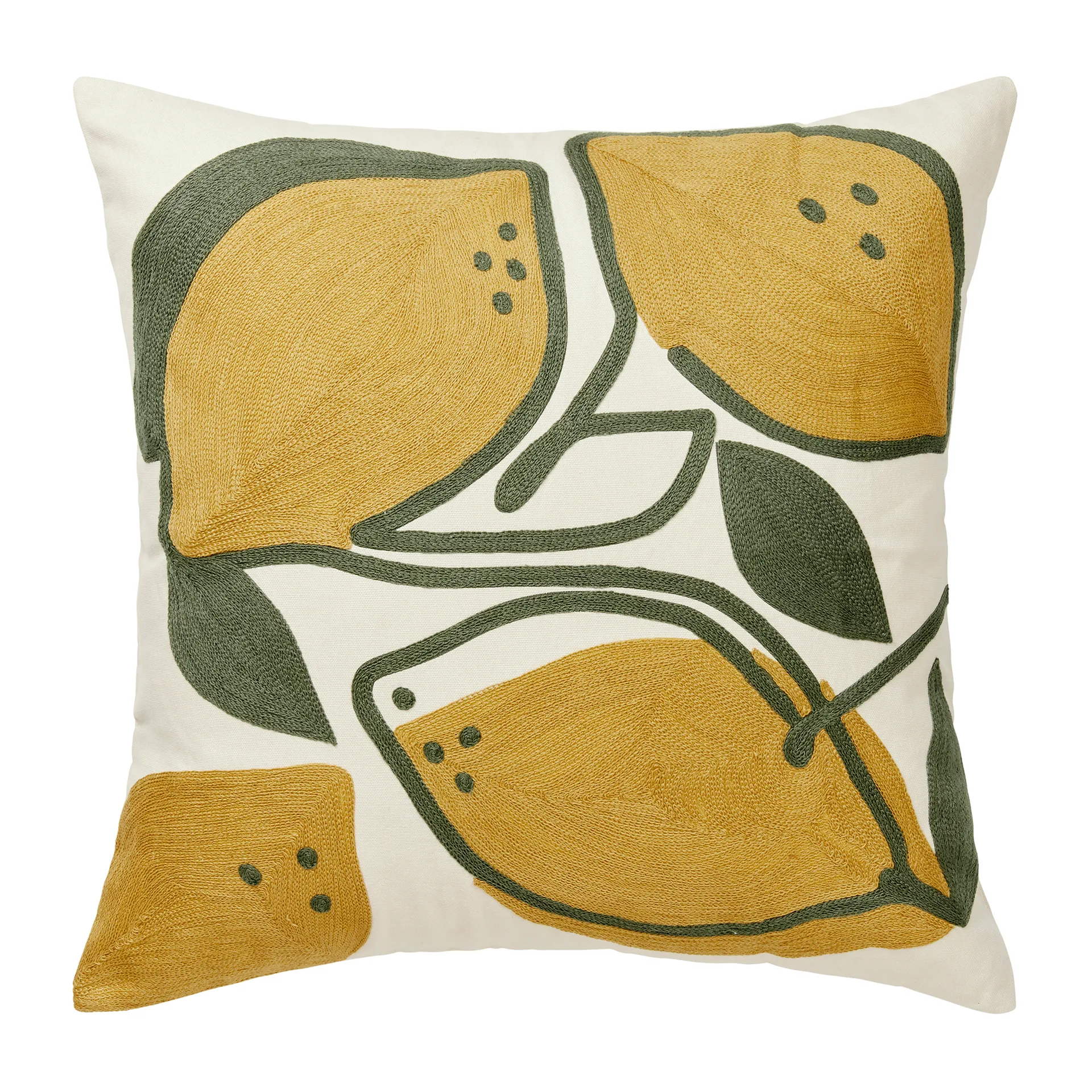 Limone kussenhoes 50x50 cm, Castle beige Broste Copenhagen