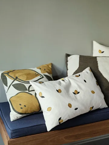 Limone kussenhoes 50x50 cm - Castle beige - Broste Copenhagen