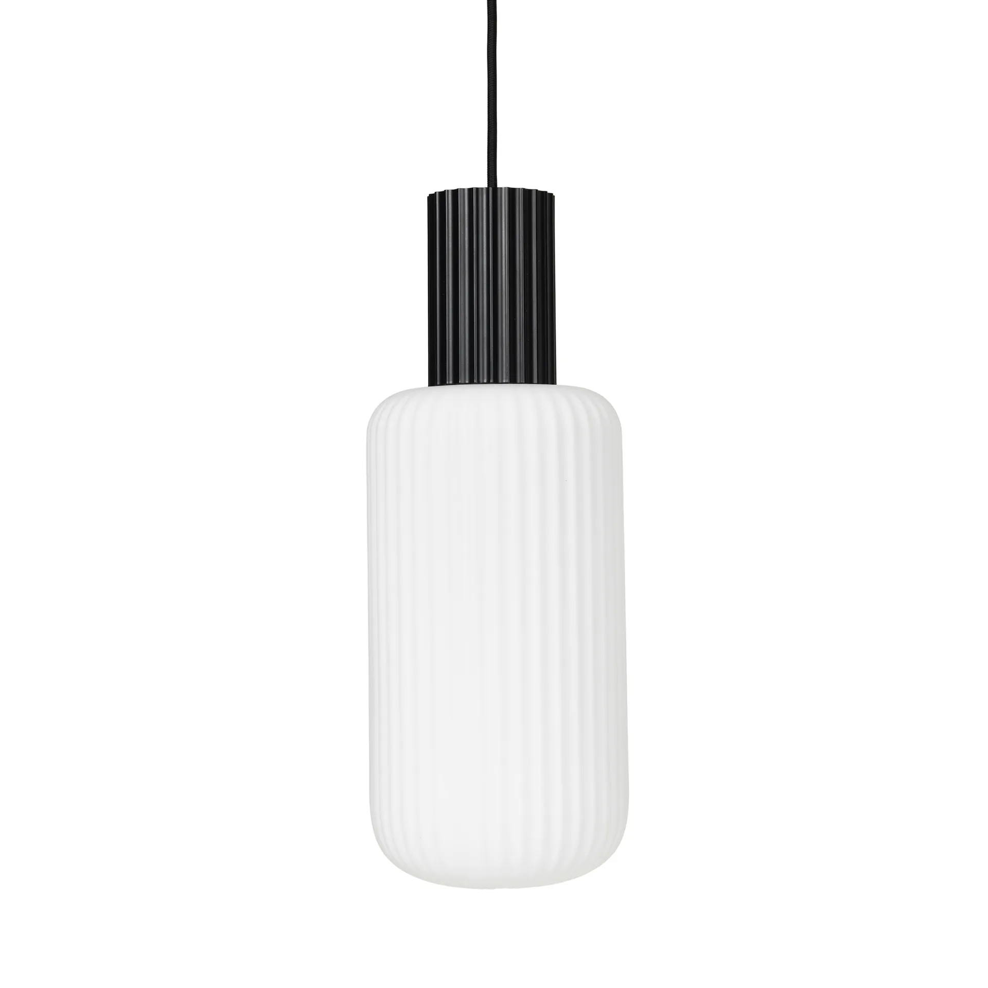 Lolly hanglamp, Zwart-wit-Ø16 cm Broste Copenhagen