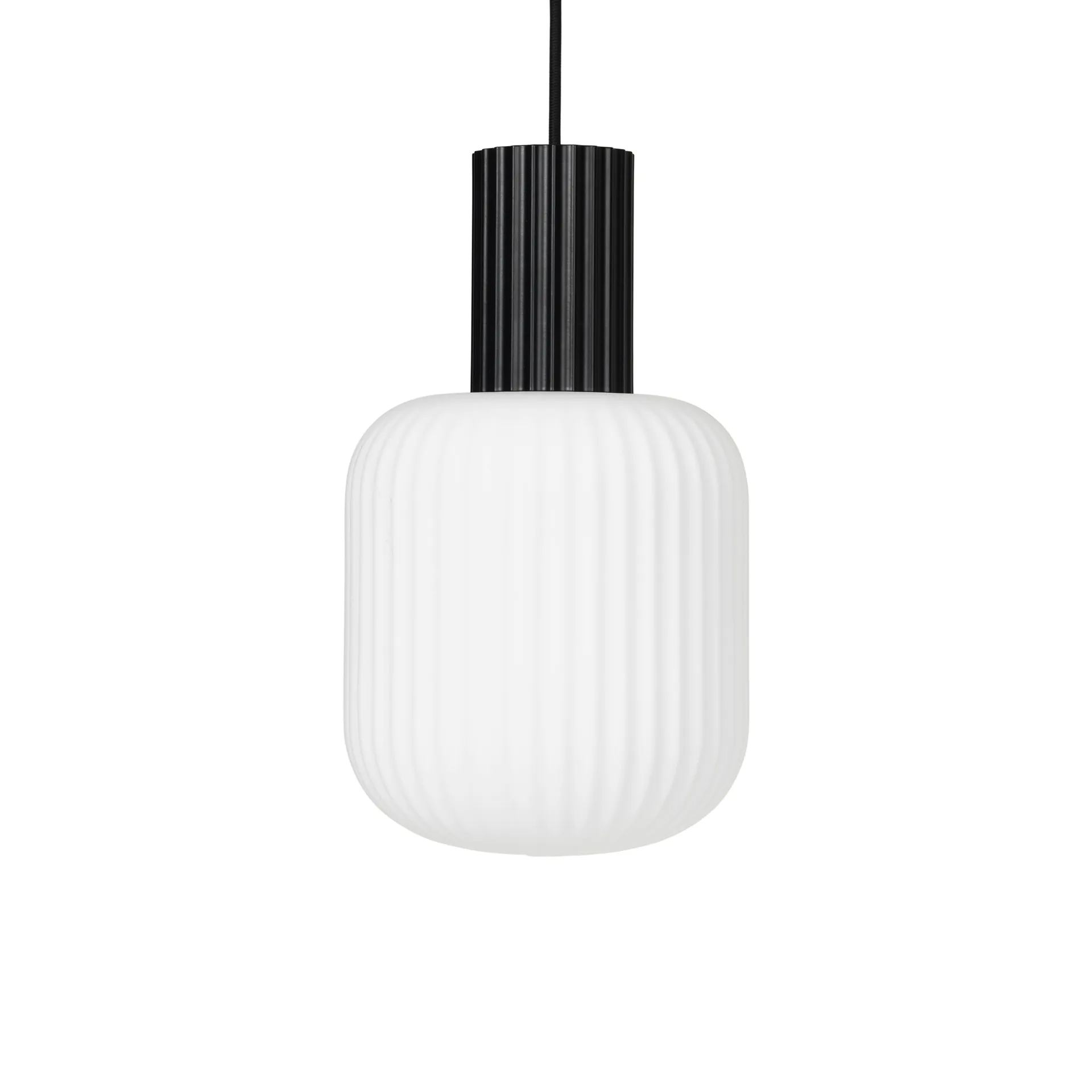 Lolly hanglamp, Zwart-wit-Ø20 cm Broste Copenhagen