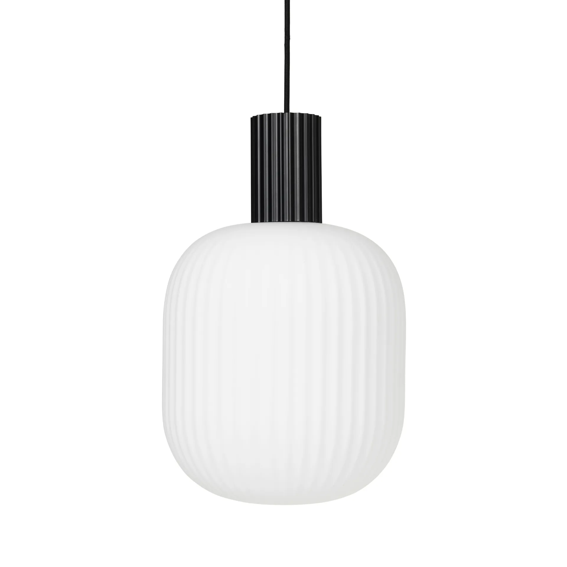 Lolly hanglamp, Zwart-wit-Ø27 cm Broste Copenhagen