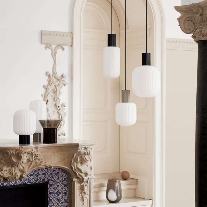 Lolly hanglamp, Zwart-wit-Ø27 cm Broste Copenhagen