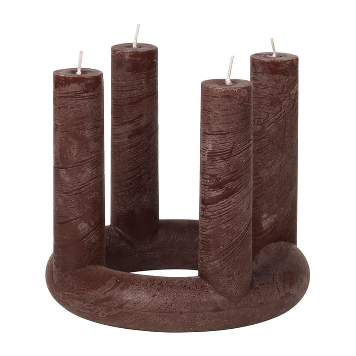 Lucia adventskaars - Madder brown - Broste Copenhagen