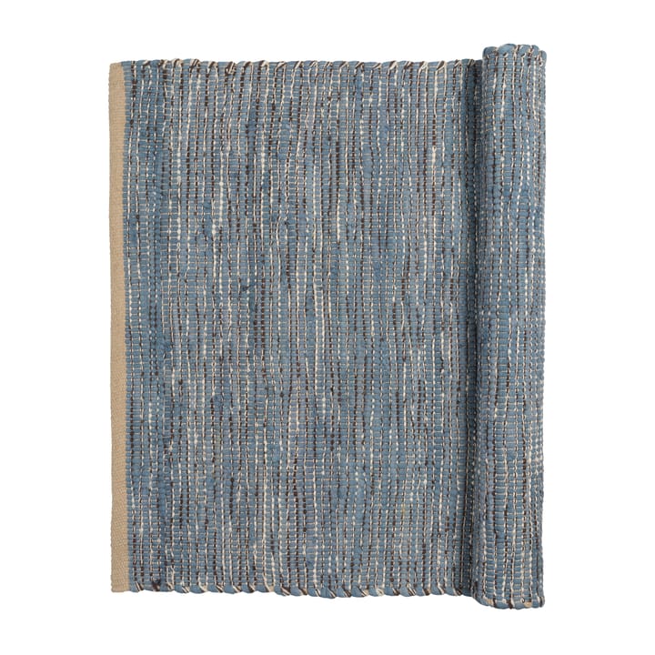 Magda katoenen vloerkleed 60x90 cm - Flint stone blue - Broste Copenhagen