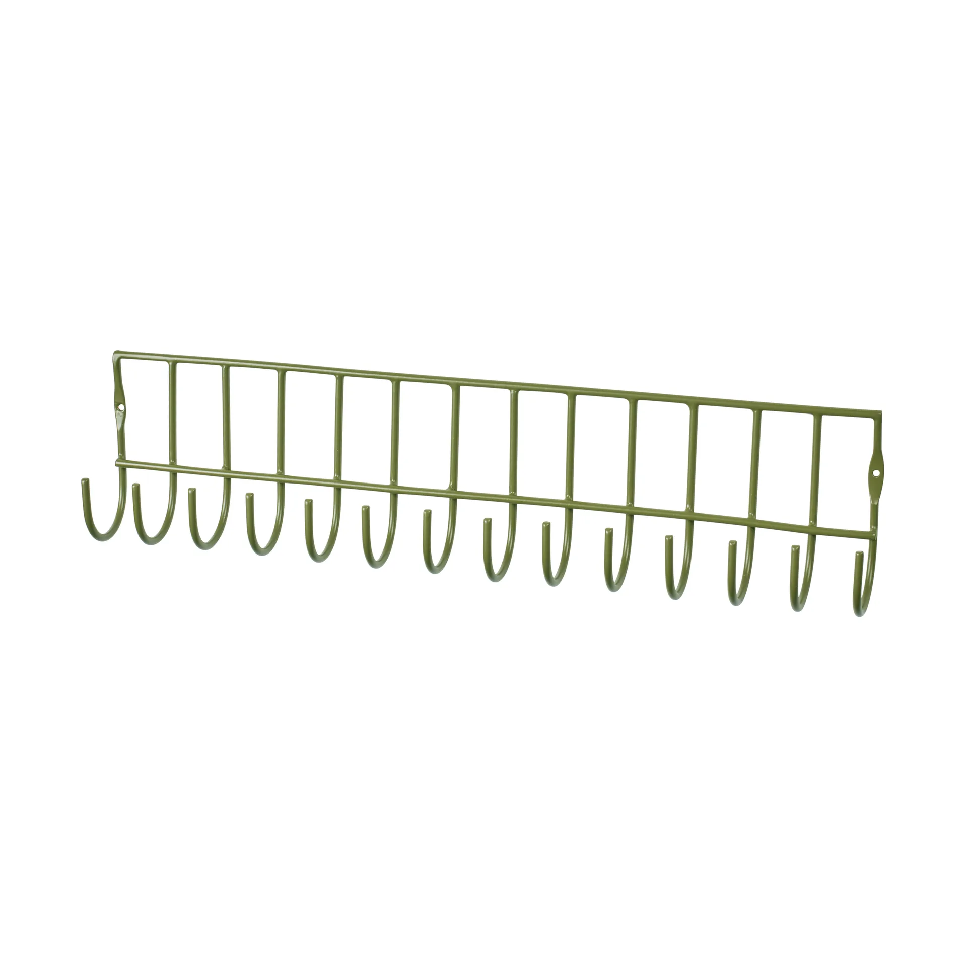 Maggie haaklijst 40x4,5x9,5 cm, Army green Broste Copenhagen
