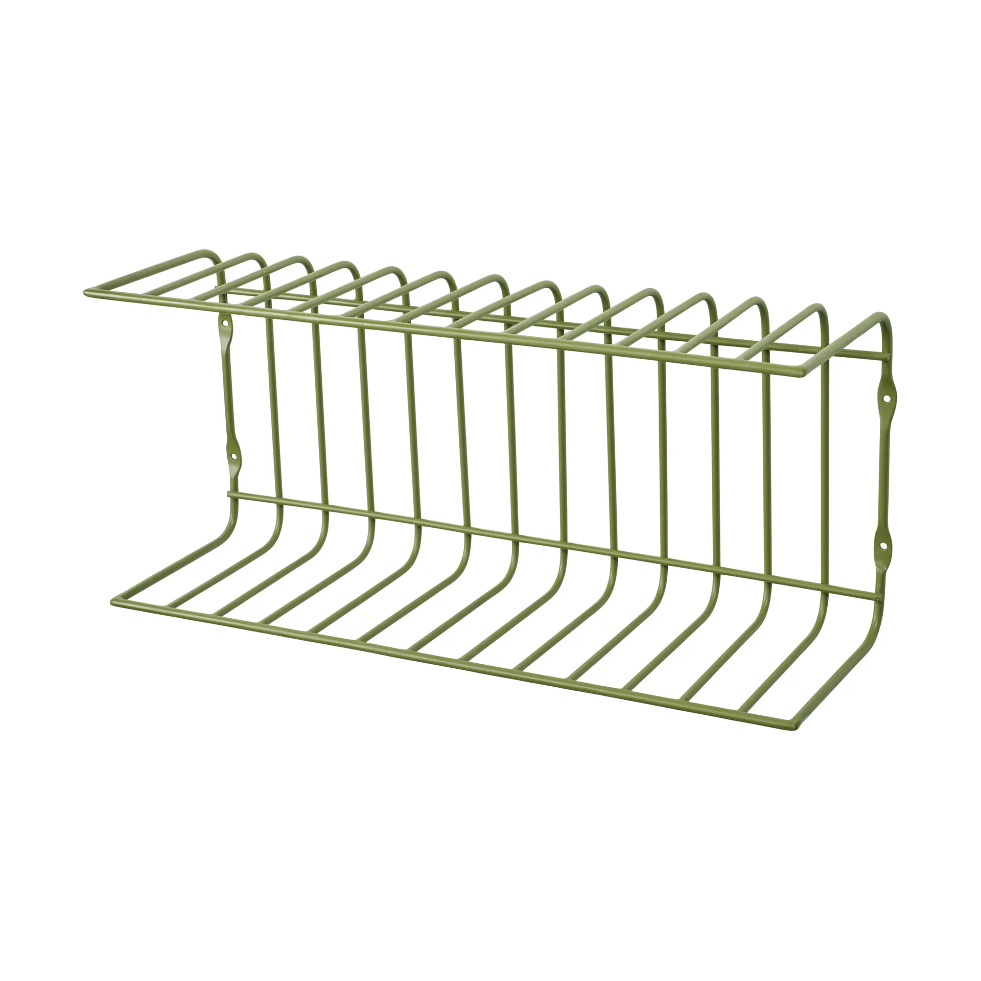 Maggie wandplank 40x12,5x18 cm, Army green Broste Copenhagen