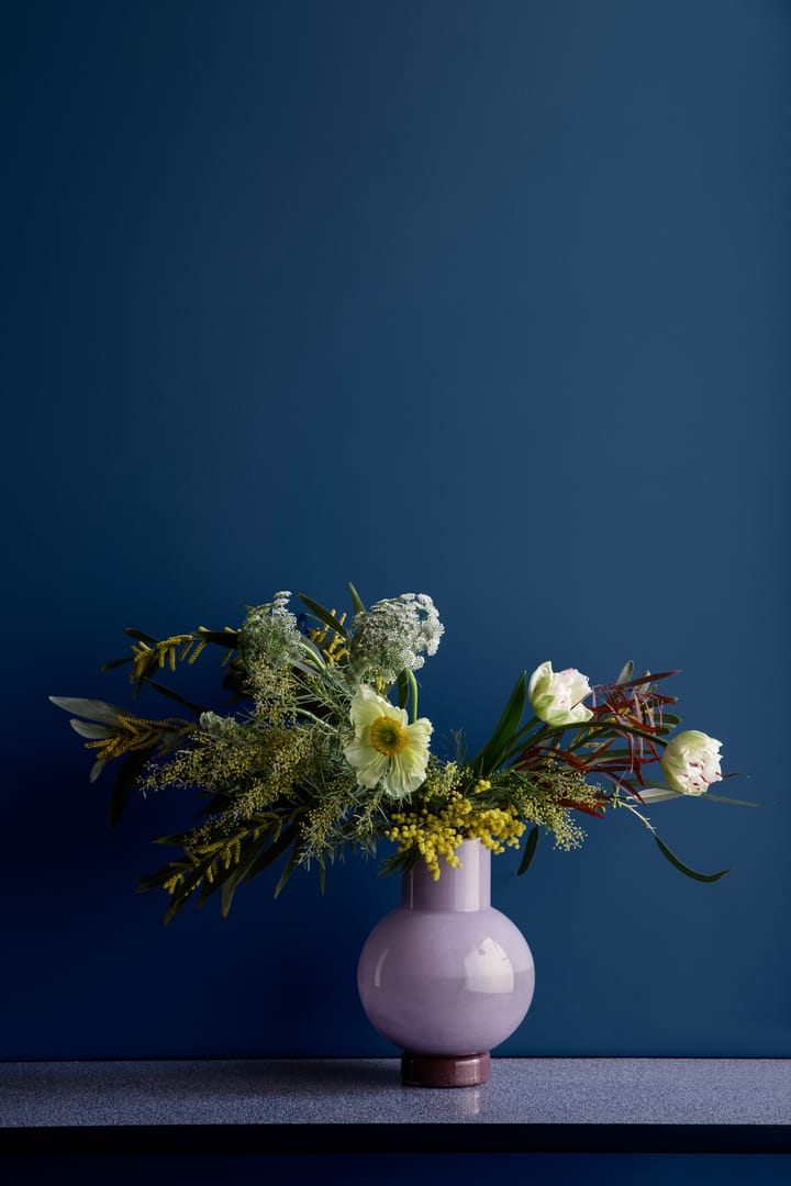 Mari vaas 27 cm - Orchid hush-puce aubergine - Broste Copenhagen