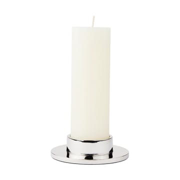 Maro kandelaar voor stompkaarsen - Silver Finish, 4 cm - Broste Copenhagen