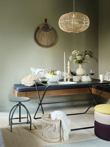 Mella vaas 30 cm - Taupe sand-off white - Broste Copenhagen
