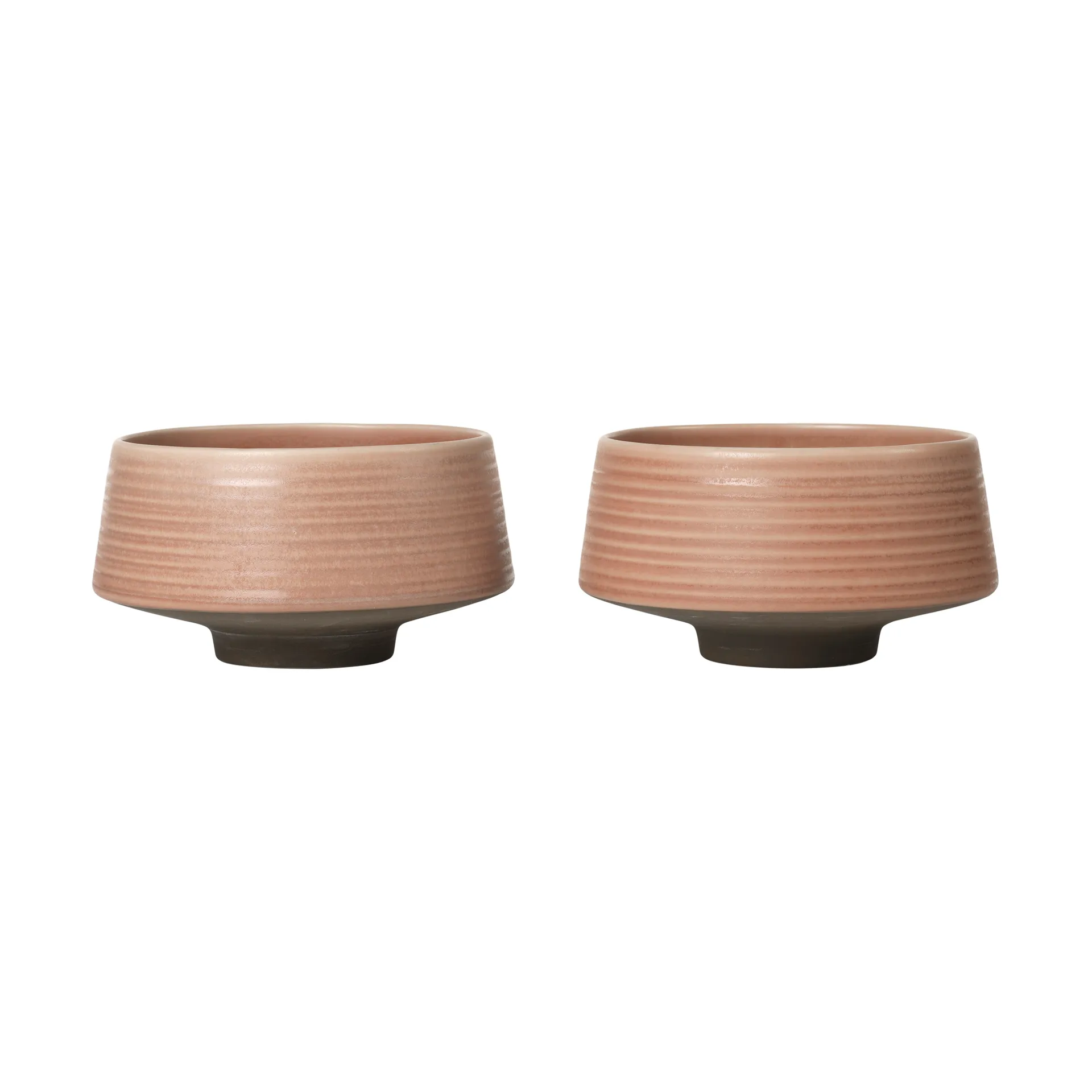 Miko schaal Ø14 cm 2-pack, Dusty pink Broste Copenhagen