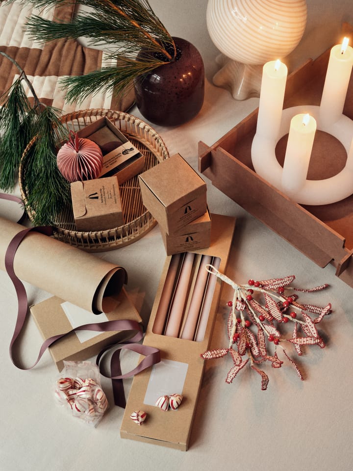 Mistletoe decoratiehanger 17x18 cm, Pumpkin orange Broste Copenhagen