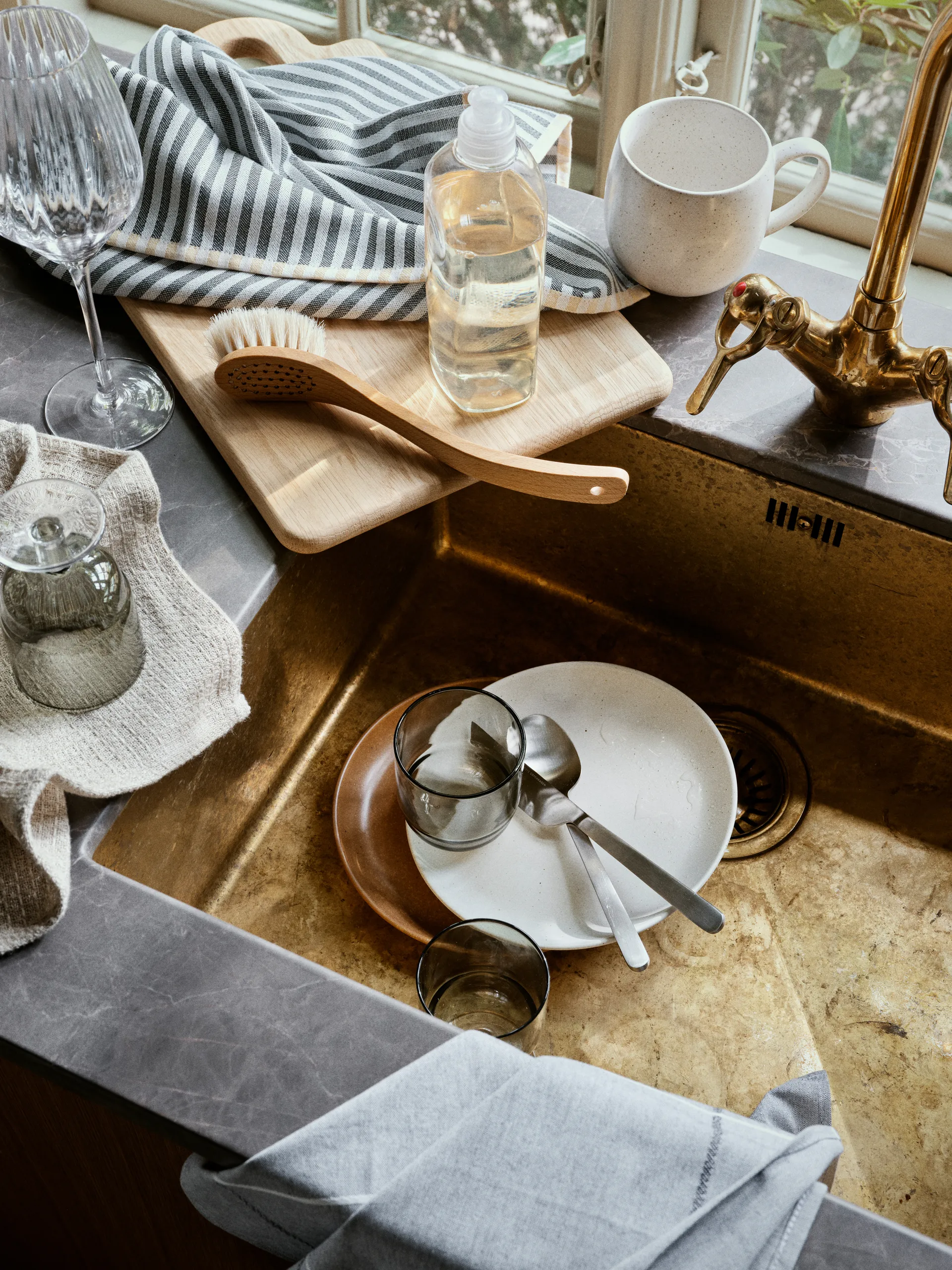 Nordic Bistro bestekset 16-delig, Mat satin Broste Copenhagen