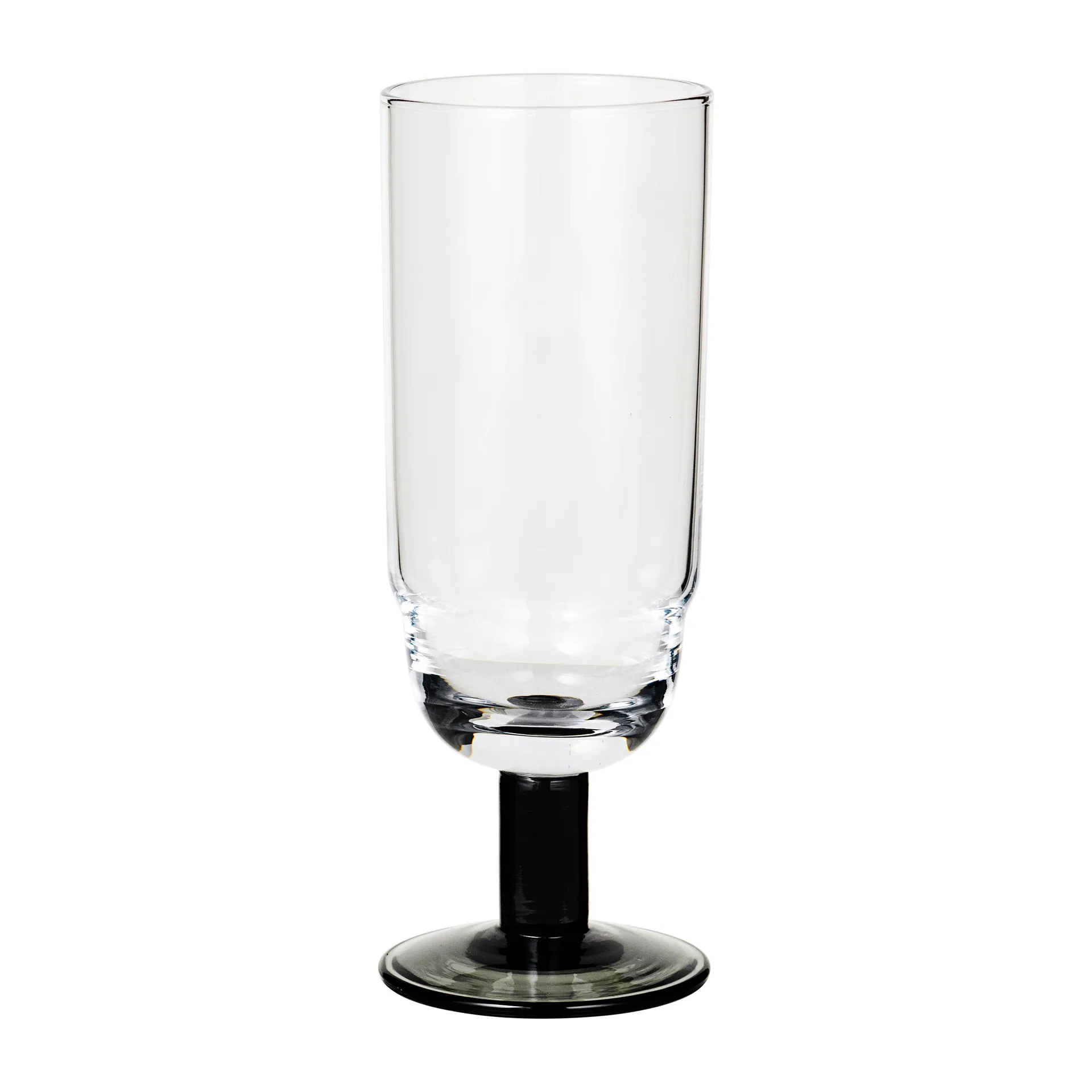 Nordic Bistro champagneglas 20 cl, Clear-smoke stem Broste Copenhagen