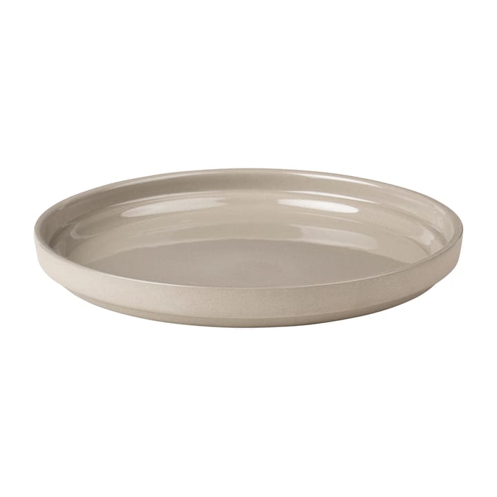 Nordic Bistro dessertbord Ø21 cm, Raw beige Broste Copenhagen