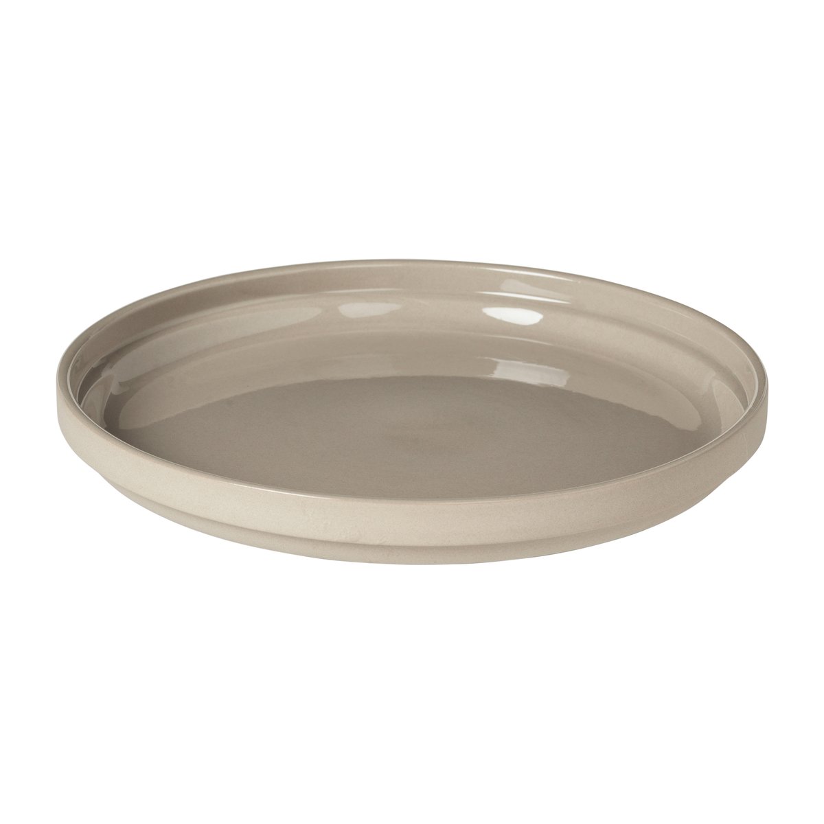 Broste Copenhagen Nordic Bistro dinerbord Ø26 cm Raw beige
