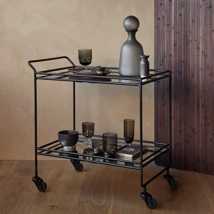 Nordic Bistro rodewijnglas 25 cl, Smoke-clear Broste Copenhagen