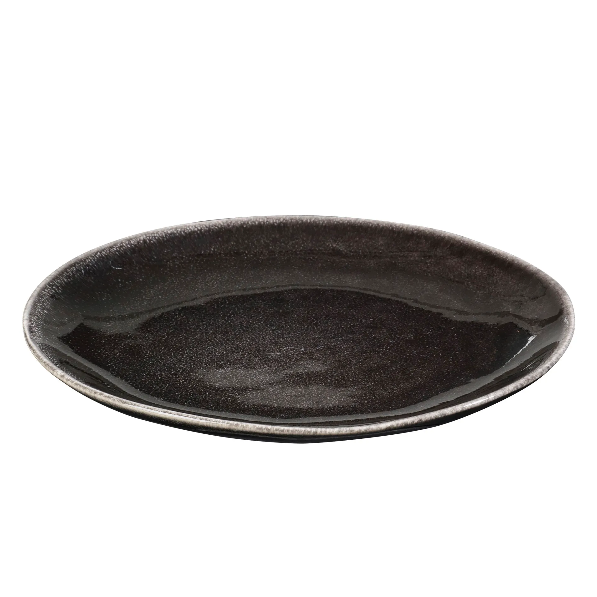 Nordic Coal bord, Ø 20 cm. Broste Copenhagen