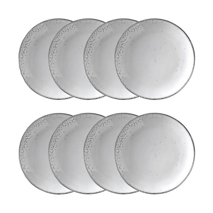 Nordic Sand bord Ø20 cm 8-pack - Broste Copenhagen