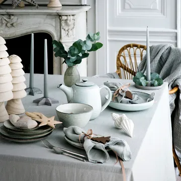 Nordic Sand bord Ø20 cm 8-pack - undefined - Broste Copenhagen