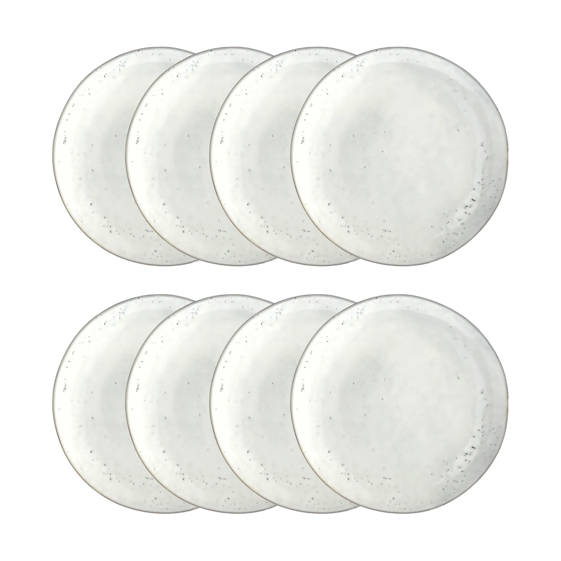 Nordic Sand bord Ø26 cm 8-pack Broste Copenhagen