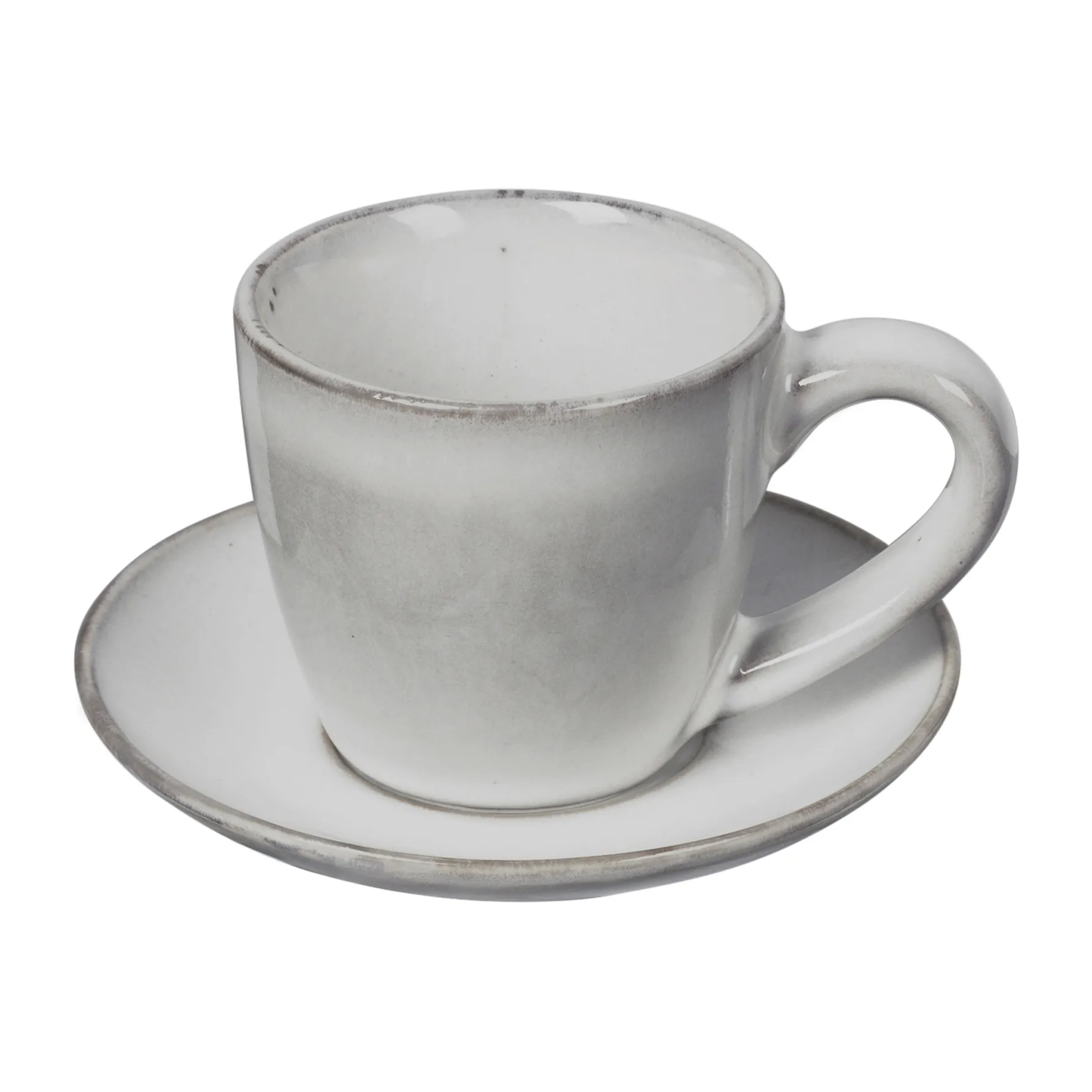 Nordic Sand espressokopje met schotel, 5 cl Broste Copenhagen