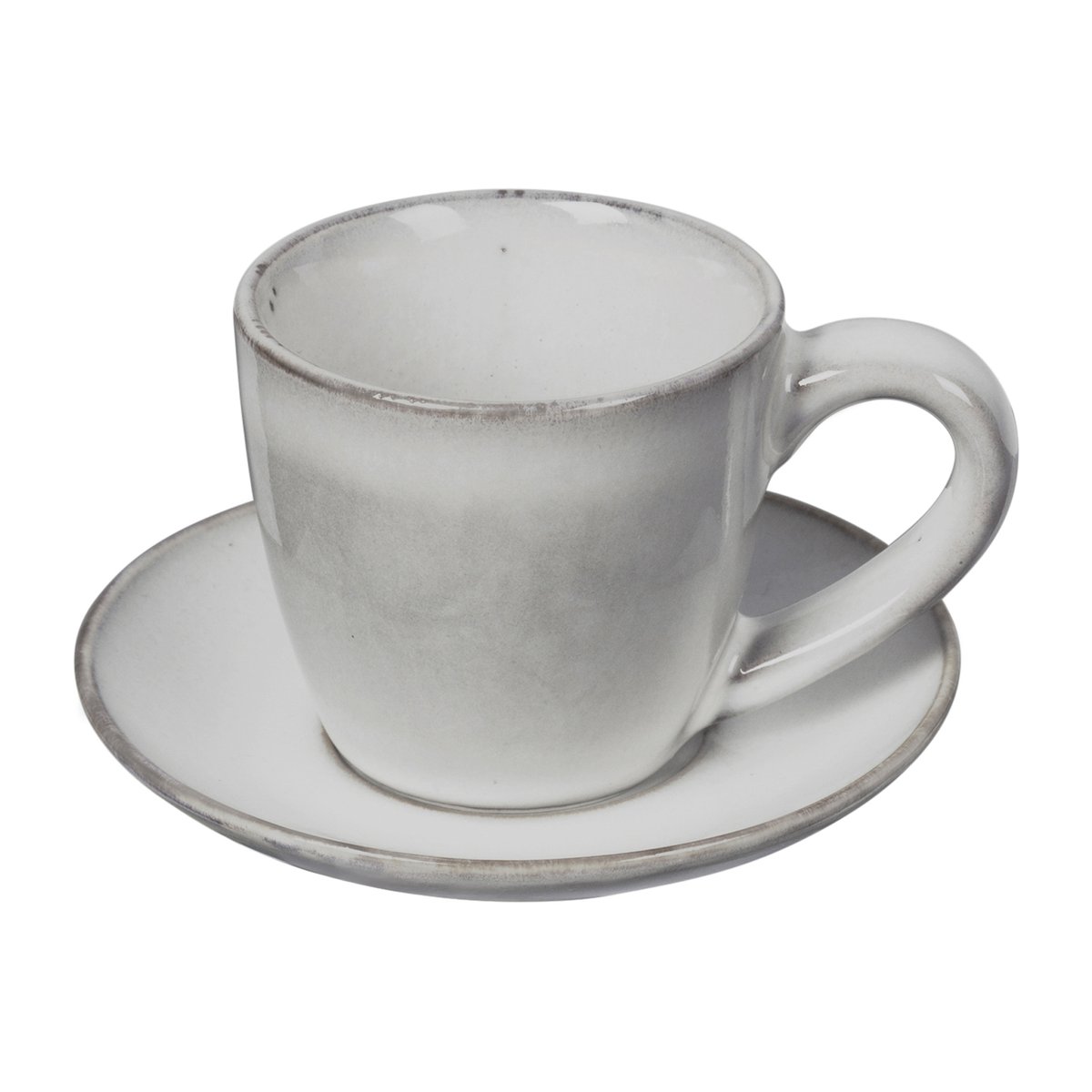 Broste Copenhagen Nordic Sand espressokopje met schotel 5 cl