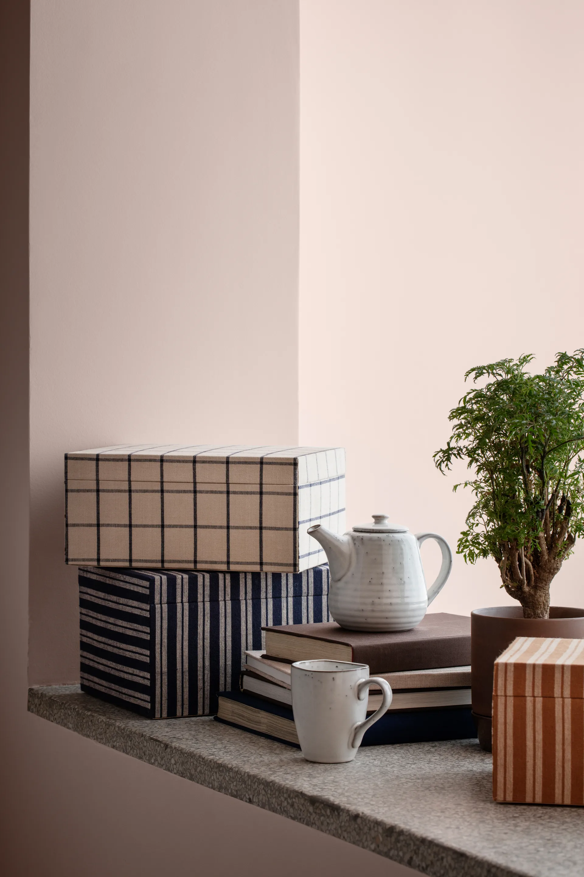 Nordic sand mok met oor, 10 cm. Broste Copenhagen