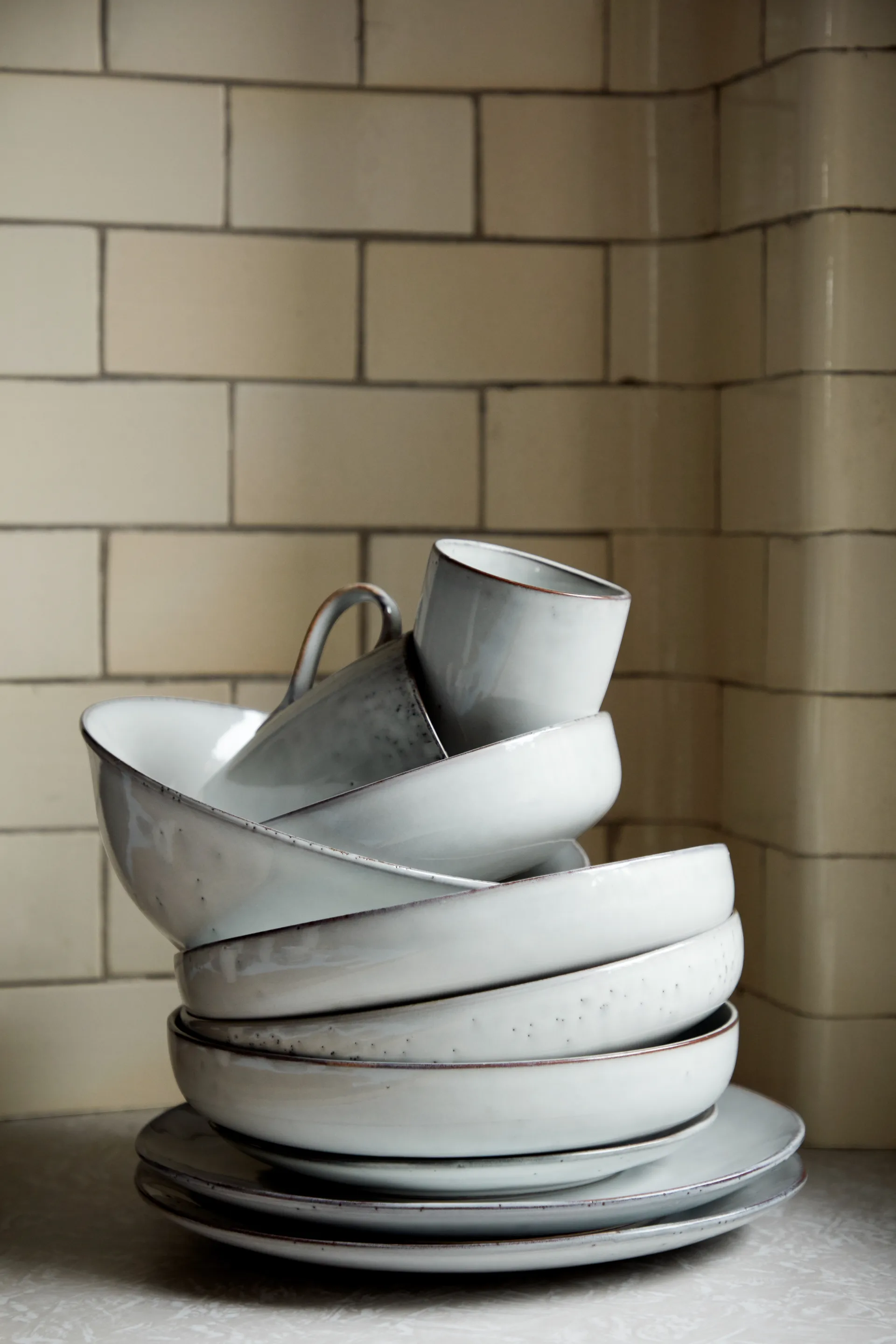 Nordic Sand ontbijtset, 12-delig Broste Copenhagen