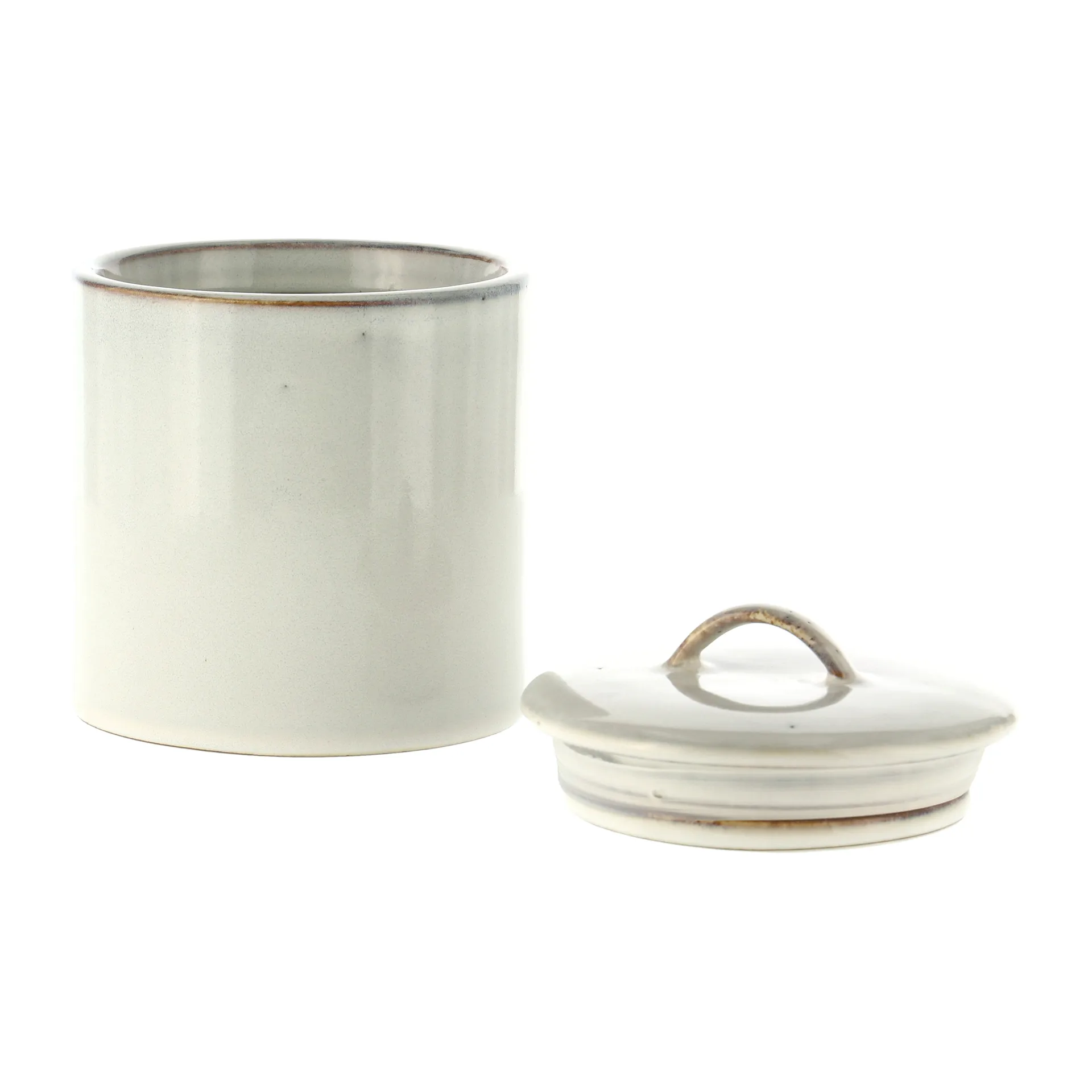 Nordic Sand pot met deksel, 12 cm. Broste Copenhagen