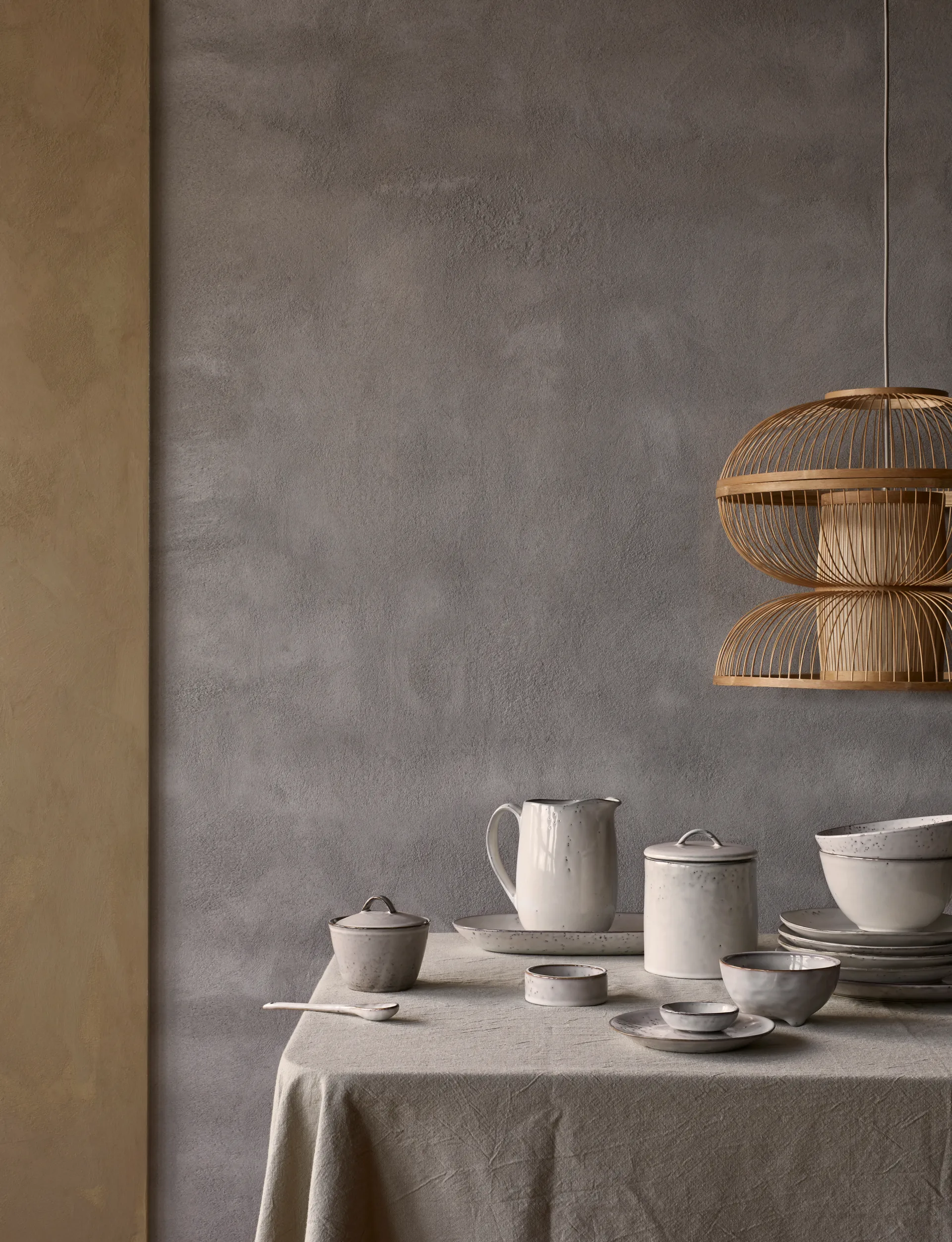 Nordic Sand schaal op voet, Ø11 cm Broste Copenhagen