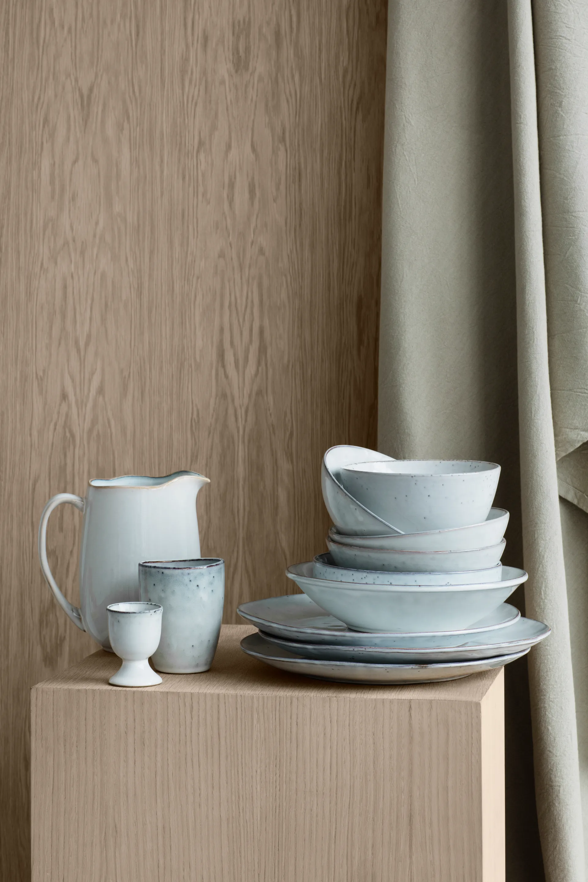 Nordic Sand serviesset, 12-delig Broste Copenhagen