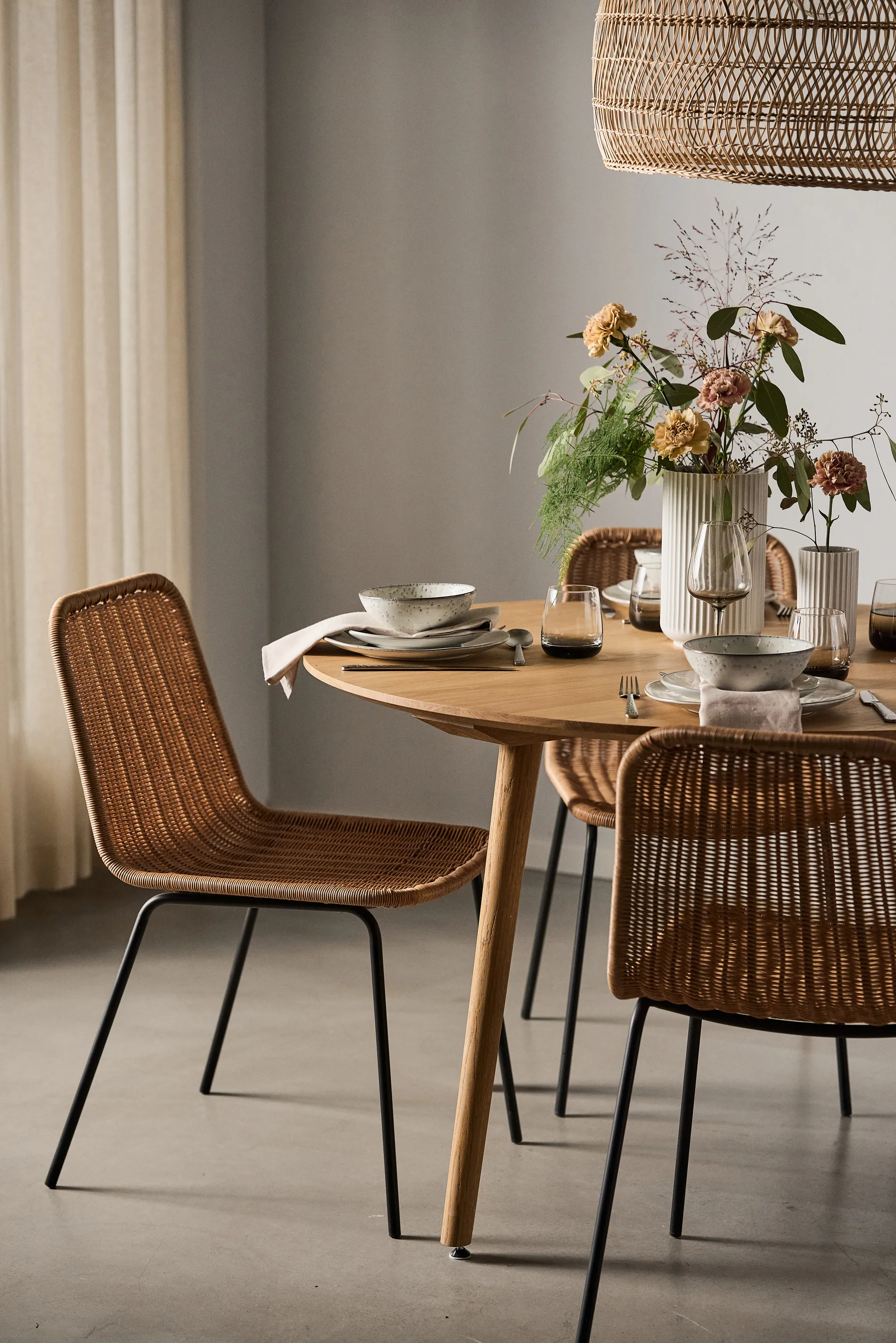 Nordic Sand serviesset, 12-delig Broste Copenhagen