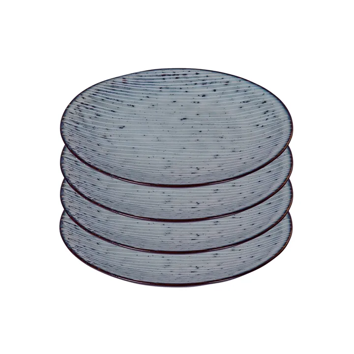 Nordic Sea bord 4-pack Ø 15 cm. - Broste Copenhagen