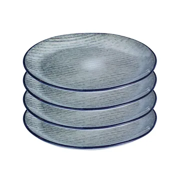 Nordic Sea bord 4-pack Ø 20 cm. - Broste Copenhagen