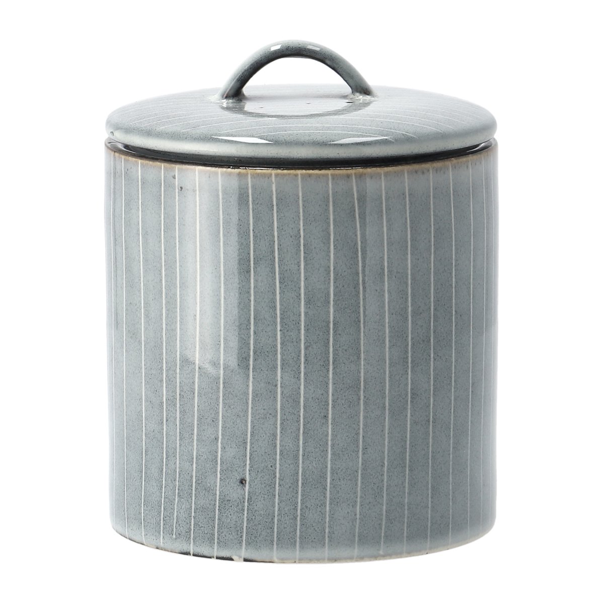 Broste Copenhagen Nordic Sea pot met deksel 12 cm. | Scandinavisch Interieur | Voorraaddozen | Blauw