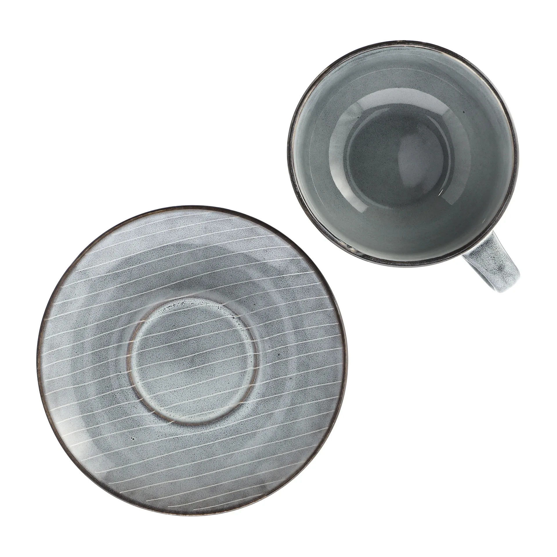 Nordic Sea theekop en schotel, 5,8 cm. Broste Copenhagen