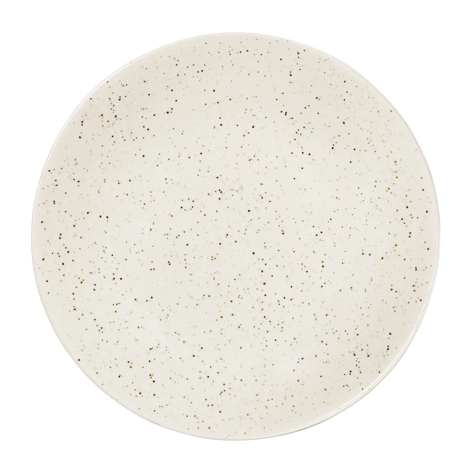 Nordic Vanilla bord Ø15 cm, Cream with grains Broste Copenhagen