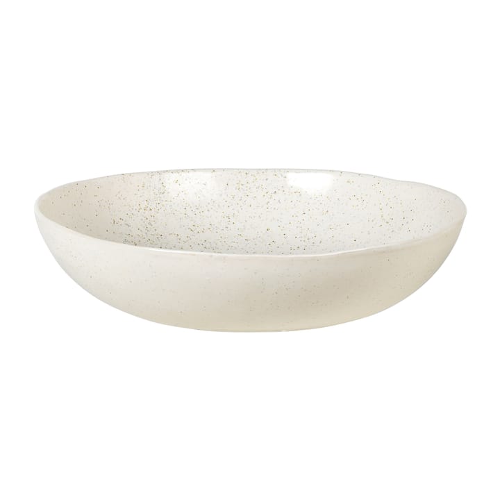 Nordic Vanilla saladekom middel Ø34,5 cm - Cream with grains - Broste Copenhagen